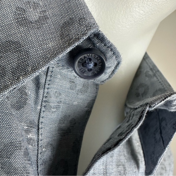 Travis Mathew Reverse-Patterned Button-Down Shirt - Picture 4 of 9